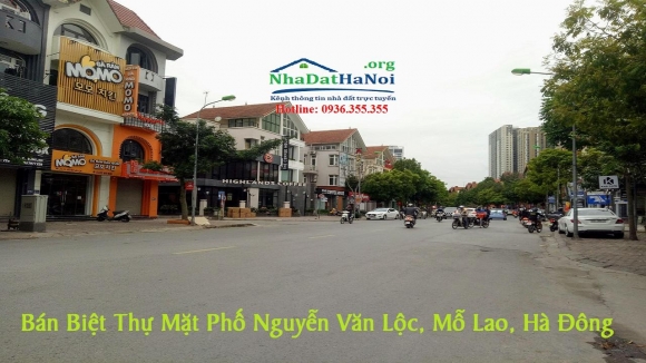 Bán Biệt Thự Mặt Phố Nguyễn Văn Lộc, Hà Đông, 279m2, Lô Góc, Siêu Vip, Giá Rẻ