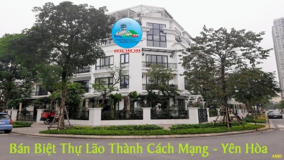 Bán Biệt Thự Phố Hạ Yên, Yên Hòa, 300m2, 4 Tầng, Thang Máy, Giá Rẻ