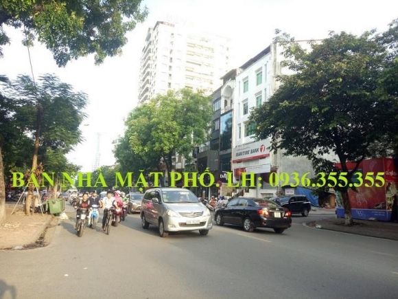 Bán Nhà Mặt Phố Huỳnh Thúc Kháng, Nguyên Hồng, 90m2, 2 Mặt Đường, 5 Tầng, MT 5m, Giá Rẻ